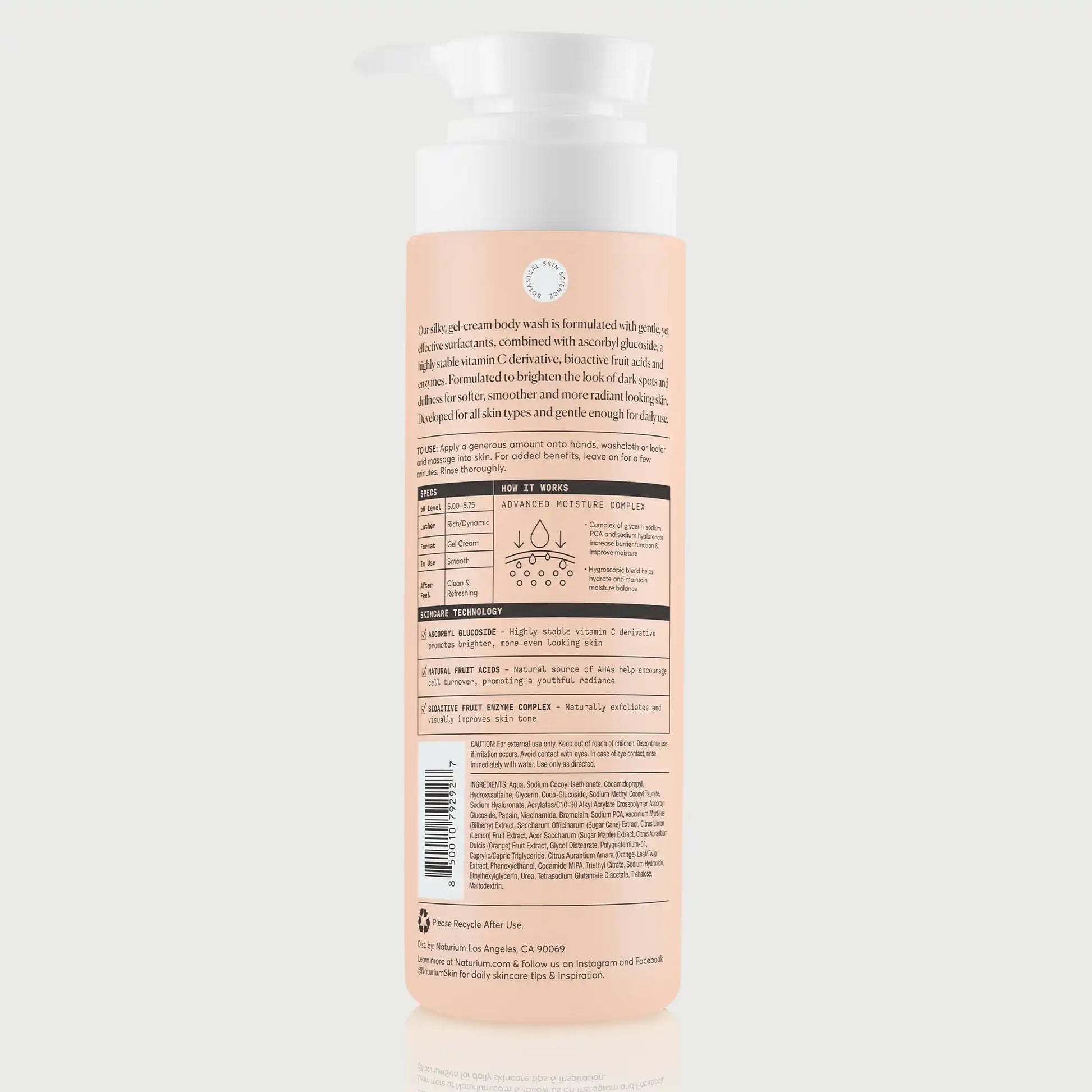 the-brightener-vitamin-c-brightening-body-wash-e2 NATR-The-Brightener-Body-Wash_back.webp